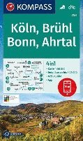 KOMPASS Wanderkarte 758 Köln, Brühl, Bonn, Ahrtal 1:50.000 1