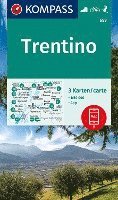 bokomslag KOMPASS Wanderkarten-Set 683 Trentino (3 Karten) 1:50.000