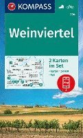 KOMPASS Wanderkarten-Set 204 Weinviertel (2 Karten) 1:50.000 1