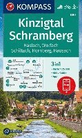 bokomslag KOMPASS Wanderkarte 880 Kinzigtal Schramberg, 1:25.000