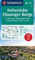 bokomslag Hohenlohe / Ellwanger Berge / Crailsheim / Schwäbisch Hall