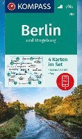 bokomslag KOMPASS Wanderkarten-Set 700 Berlin und Umgebung (4 Karten) 1:50.000