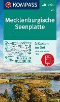 KOMPASS Wanderkarten-Set 865 Mecklenburgische Seenplatte (3 Karten) 1:60.000 1