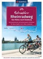 bokomslag KOMPASS Radreiseführer Rheinradweg von Mainz bis Duisburg