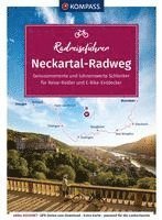 bokomslag KOMPASS Radreiseführer Neckartal-Radweg