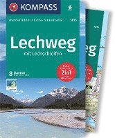 bokomslag KOMPASS Wanderführer Lechweg mit Lechschleifen, 16 Touren und Etappen mit Extra-Tourenkarte
