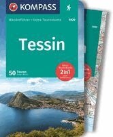 Peter Mertz - KOMPASS Wanderführer Tessin, 50 Touren mit Extra-Tourenkarte, Häftad