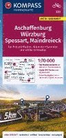 bokomslag Aschaffenburg / Würzburg / Spessart / Maindreieck