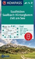 bokomslag KOMPASS Wanderkarte 30 Saalfelden, Saalbach-Hinterglemm, Zell am See 1:50.000