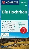 bokomslag KOMPASS Wanderkarte 462 Die Hochrhön 1:25.000