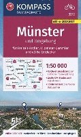 bokomslag KOMPASS Fahrradkarte 3212 Münster und Umgebung mit Knotenpunkten 1:50.000