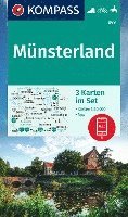 bokomslag KOMPASS Wanderkarten-Set 849 Münsterland (3 Karten) 1:50.000