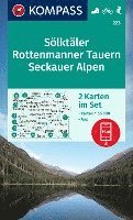bokomslag KOMPASS Wanderkarten-Set 223 Sölktäler, Rottenmanner Tauern, Seckauer Alpen (2 Karten) 1:55.000