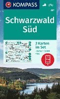 KOMPASS Wanderkarten-Set 887 Schwarzwald Süd (2 Karten) 1:50.000 1