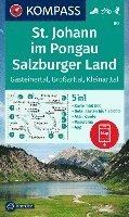 bokomslag KOMPASS Wanderkarte 80 St. Johann im Pongau, Salzburger Land 1:50.000