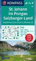 KOMPASS Wanderkarte 80 St. Johann im Pongau, Salzburger Land 1:50.000 1