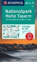 bokomslag KOMPASS Wanderkarten-Set 50 Nationalpark Hohe Tauern, Großvenediger, Großglockner, Ankogel (3 Karten) 1:50.000