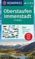 bokomslag Oberstaufen / Immenstadt im Allgau + Aktiv Guide