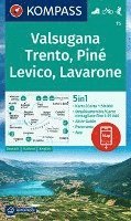 bokomslag Valsugana Trento D/I/E + Aktiv Guide