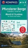 bokomslag Pfunderer Berge / Monti di Fundres D/I/E + Aktiv Guide