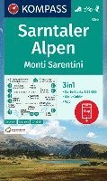 bokomslag KOMPASS Wanderkarte 056 Sarntaler Alpen, Monti Sarentini 1:25.000