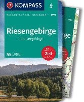 bokomslag KOMPASS Wanderführer Riesengebirge mit Isergebirge, 55 Touren mit Extra-Tourenkarte