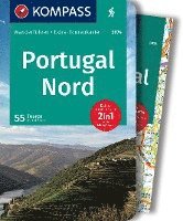 bokomslag KOMPASS Wanderführer Portugal Nord, 55 Touren mit Extra-Tourenkarte