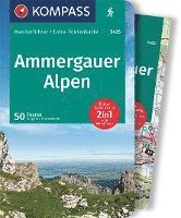 bokomslag KOMPASS Wanderführer Ammergauer Alpen, 50 Touren mit Extra-Tourenkarte