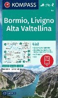 bokomslag KOMPASS Wanderkarte 96 Bormio, Livigno, Alta Valtellina 1:50.000