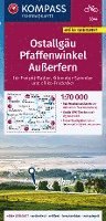 bokomslag KOMPASS Fahrradkarte 3344 Ostallgäu, Pfaffenwinkel, Außerfern 1:70.000