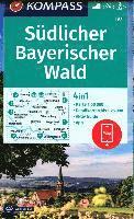 bokomslag KOMPASS Wanderkarte 197 Südlicher Bayerischer Wald 1:50.000