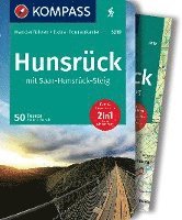 bokomslag KOMPASS Wanderführer Hunsrück mit Saar-Hunsrück-Steig, 50 Touren mit Extra-Tourenkarte