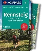 KOMPASS Wanderführer Rennsteig, 10 Etappen mit Extra-Tourenkarte 1