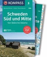 Raphalea Moczynski - KOMPASS Wanderführer Schweden Süd und Mitte, Von Skåne bis Dalarna, 80 Touren mit Extra-Tourenkarte, Häftad