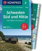 bokomslag KOMPASS Wanderführer Schweden Süd und Mitte, Von Skåne bis Dalarna, 80 Touren mit Extra-Tourenkarte