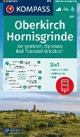 bokomslag KOMPASS Wanderkarte 877 Oberkirch, Hornisgrinde, Gengenbach, Oppenau, Bad Peterstal-Griesbach 1:25.000