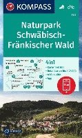 bokomslag KOMPASS Wanderkarte 773 Naturpark Schwäbisch-Fränkischer Wald 1:40.000