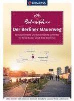 bokomslag KOMPASS Radreiseführer Der Berliner Mauerweg