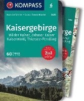 bokomslag KOMPASS Wanderführer Kaisergebirge, 60 Touren mit Extra-Tourenkarte