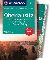 bokomslag KOMPASS Wanderführer Oberlausitz, Lausitzer Heide-, Teich- und Bergland, mit Zittauer Gebirge, 55 Touren mit Extra-Tourenkarte