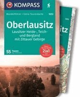 Kay Tschersich - KOMPASS Wanderführer Oberlausitz, Lausitzer Heide-, Teich- und Bergland, mit Zittauer Gebirge, 55 Touren mit Extra-Tourenkarte, Häftad