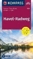 bokomslag KOMPASS Fahrrad-Tourenkarte Havel-Radweg 1:50.000