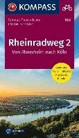 bokomslag Rheinradweg 2 von Mannheim nach Köln