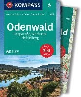 bokomslag KOMPASS Wanderführer Odenwald, 60 Touren mit Extra-Tourenkarte