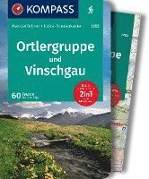 bokomslag KOMPASS Wanderführer Ortlergruppe und Vinschgau, 60 Touren mit Extra-Tourenkarte