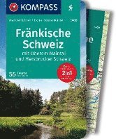 bokomslag KOMPASS Wanderführer Fränkische Schweiz mit Oberem Maintal und Hersbrucker Schweiz, 55 Touren mit Extra-Tourenkarte