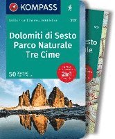 bokomslag KOMPASS guida escursionistica Dolomiti di Sesto, Parco Naturale Tre Cime, 50 itinerari