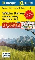 bokomslag Mayr Wanderkarte Wilder Kaiser - Ellmau - Going - Scheffau - Söll XL 1:25.000