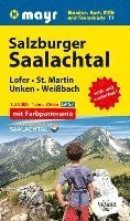 bokomslag Mayr Wanderkarte Salzburger Saalachtal, Lofer, St. Martin, Unken, Weißbach 1:35.000