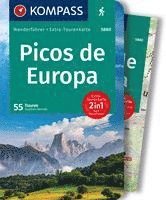 bokomslag KOMPASS Wanderführer Picos de Europa, 55 Touren mit Extra-Tourenkarte